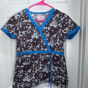 Koi Scrub top